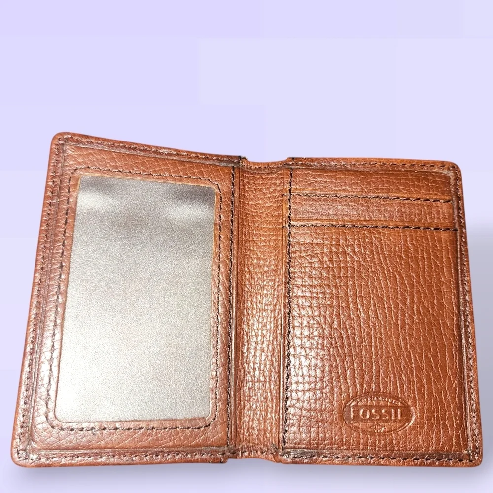 Fossil Men's ID Leather Wallet